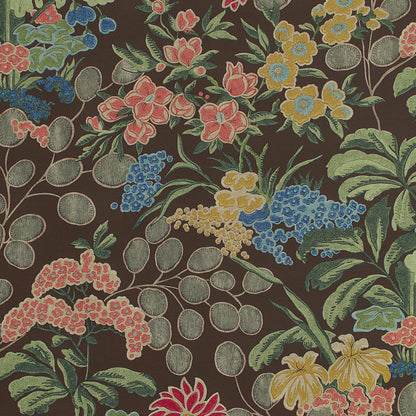 Meadow Fabric by Thibaut in Brown (F942037)