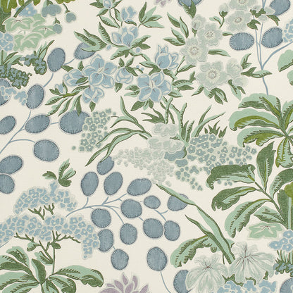 Meadow Fabric by Thibaut in Lavender & Blue (F942038)