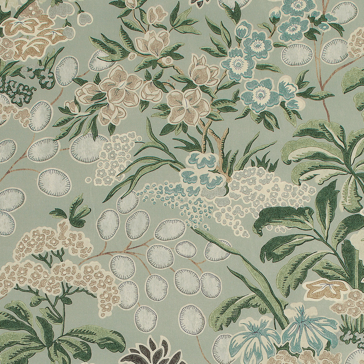 Meadow Fabric by Thibaut in Sage (F942039)