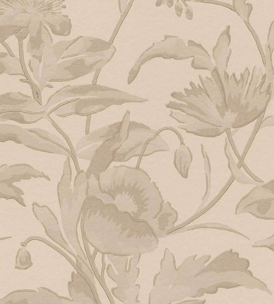 Meandering Floral Wallpaper by Eijffinger Pink