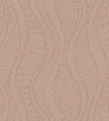 Meandering Lines Wallpaper by Eijffinger Orange/Terracotta