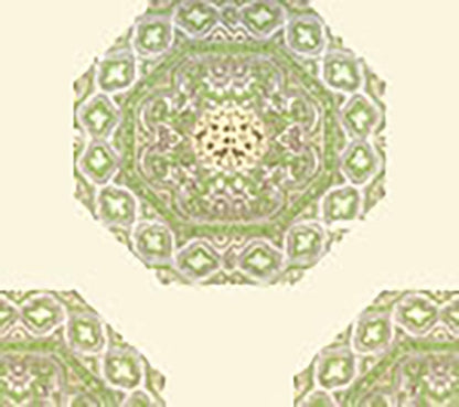 Medallion Fig Taupe wallpaper by Home Couture