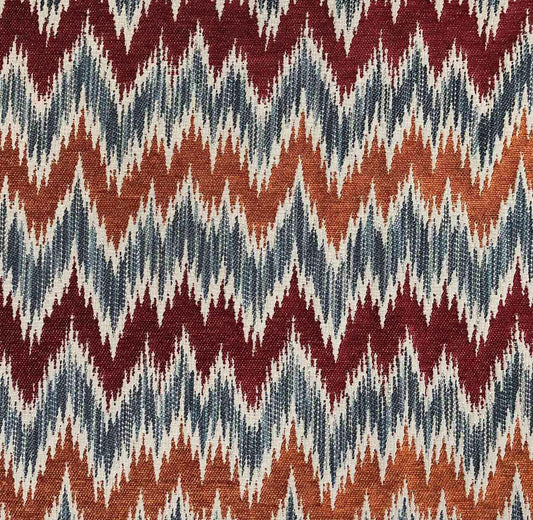 Medici Fabric by Marvic Textiles in Orange/Red