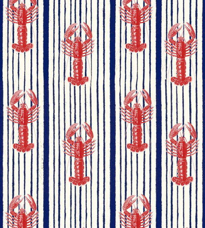 Mediterranean Lobsters Wallpaper by MINDTHEGAP White