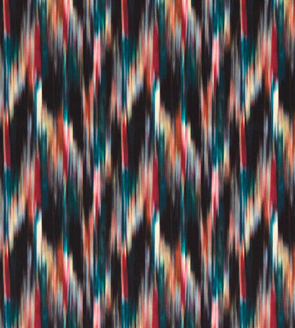 Melange Fabric by Clarke & Clarke Magenta/Peacock