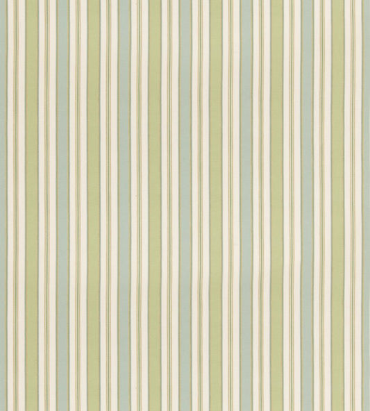 Melbourne Stripe Fabric by GP & J Baker Aqua/Green