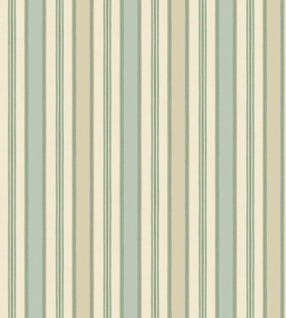 Melbourne Stripe Wallpaper by GP & J Baker Aqua