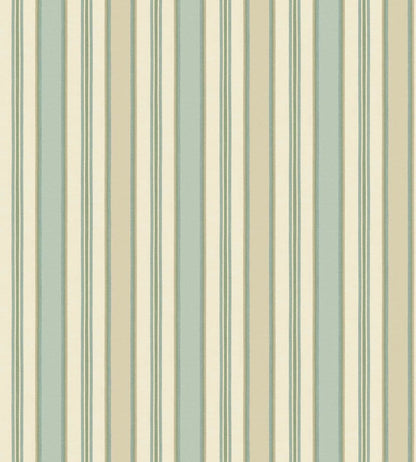Melbourne Stripe Wallpaper by GP & J Baker Aqua