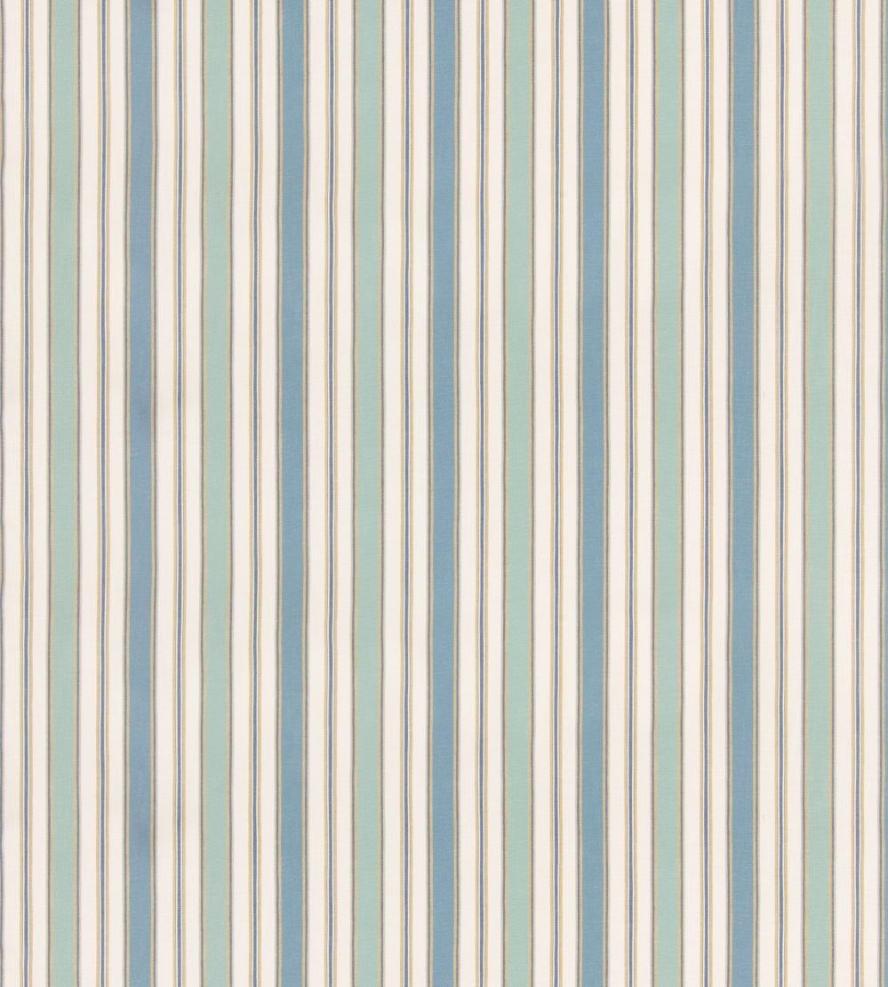 Melbourne Stripe Fabric by GP & J Baker Blue