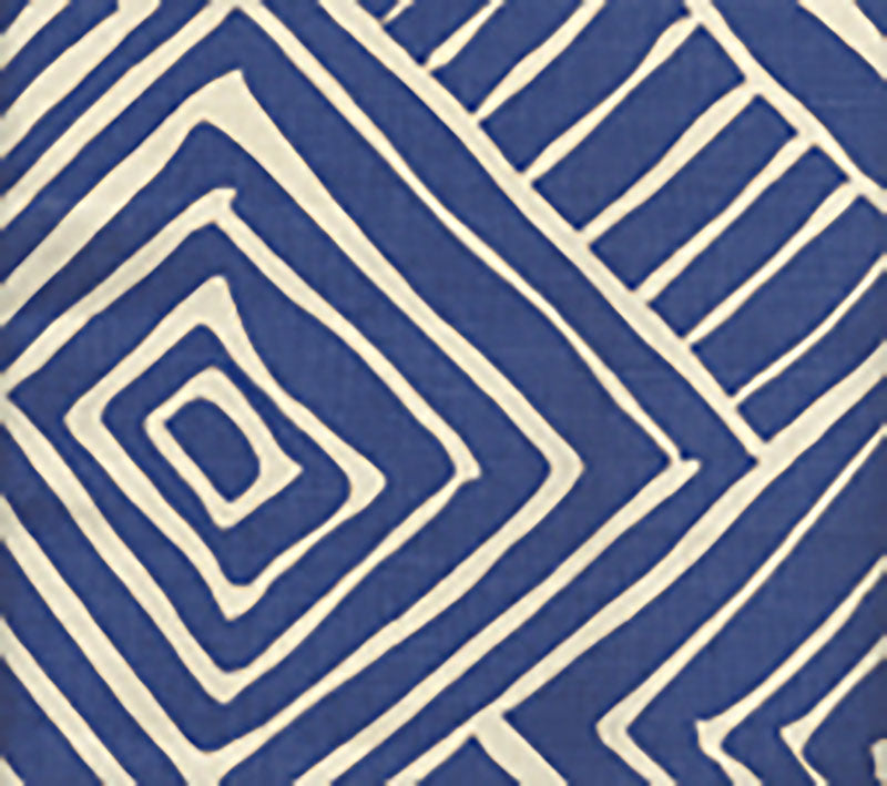 Melinda Navy fabric by Alan Campbell