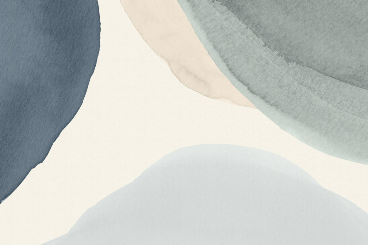 Mellow Blue mural by Hovia