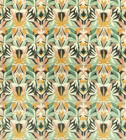 Melora Fabric by Harlequin Positano / Succulent / Amber Light