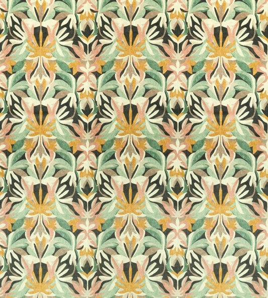 Melora Fabric by Harlequin Positano / Succulent / Amber Light