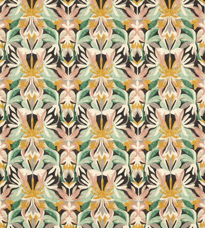 Melora Outdoor Fabric by Harlequin Blush/Eucalyptus/Sand