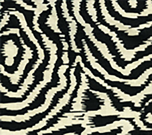 Melorie Reverse Black fabric by Alan Campbell