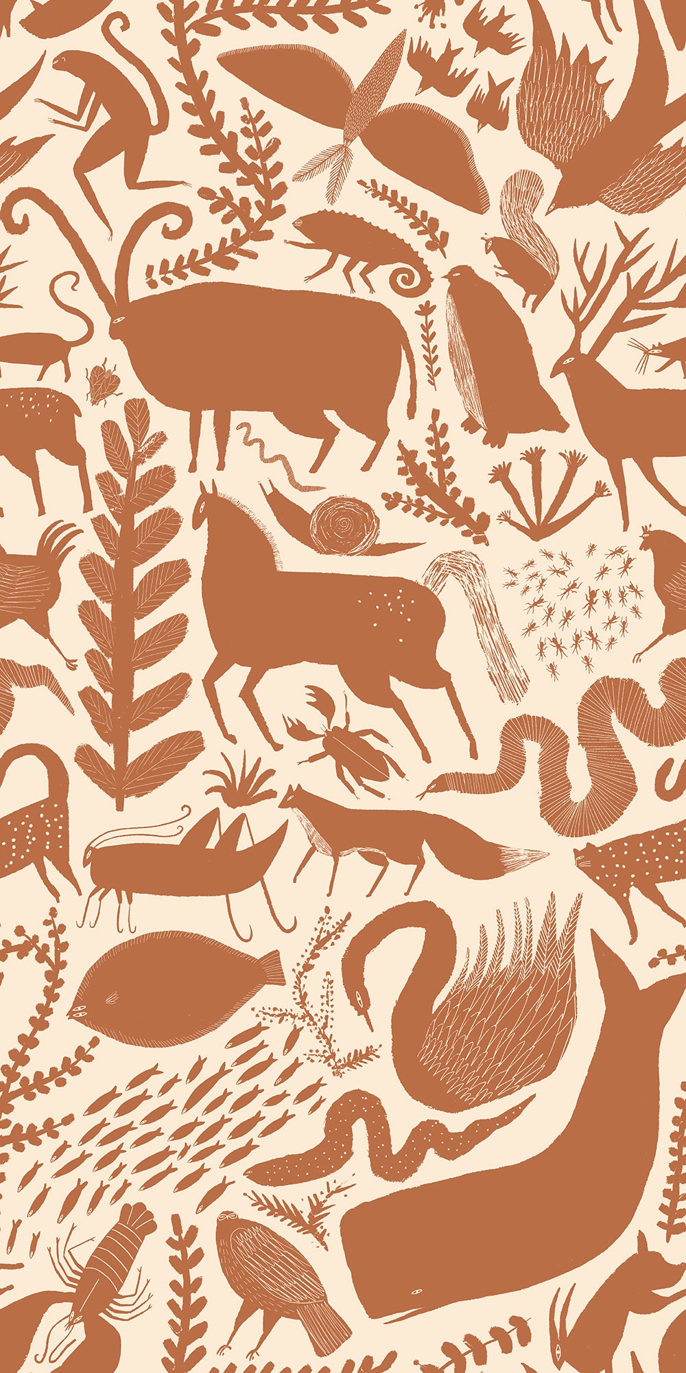 Menagerie Fox mural by Bien Fait