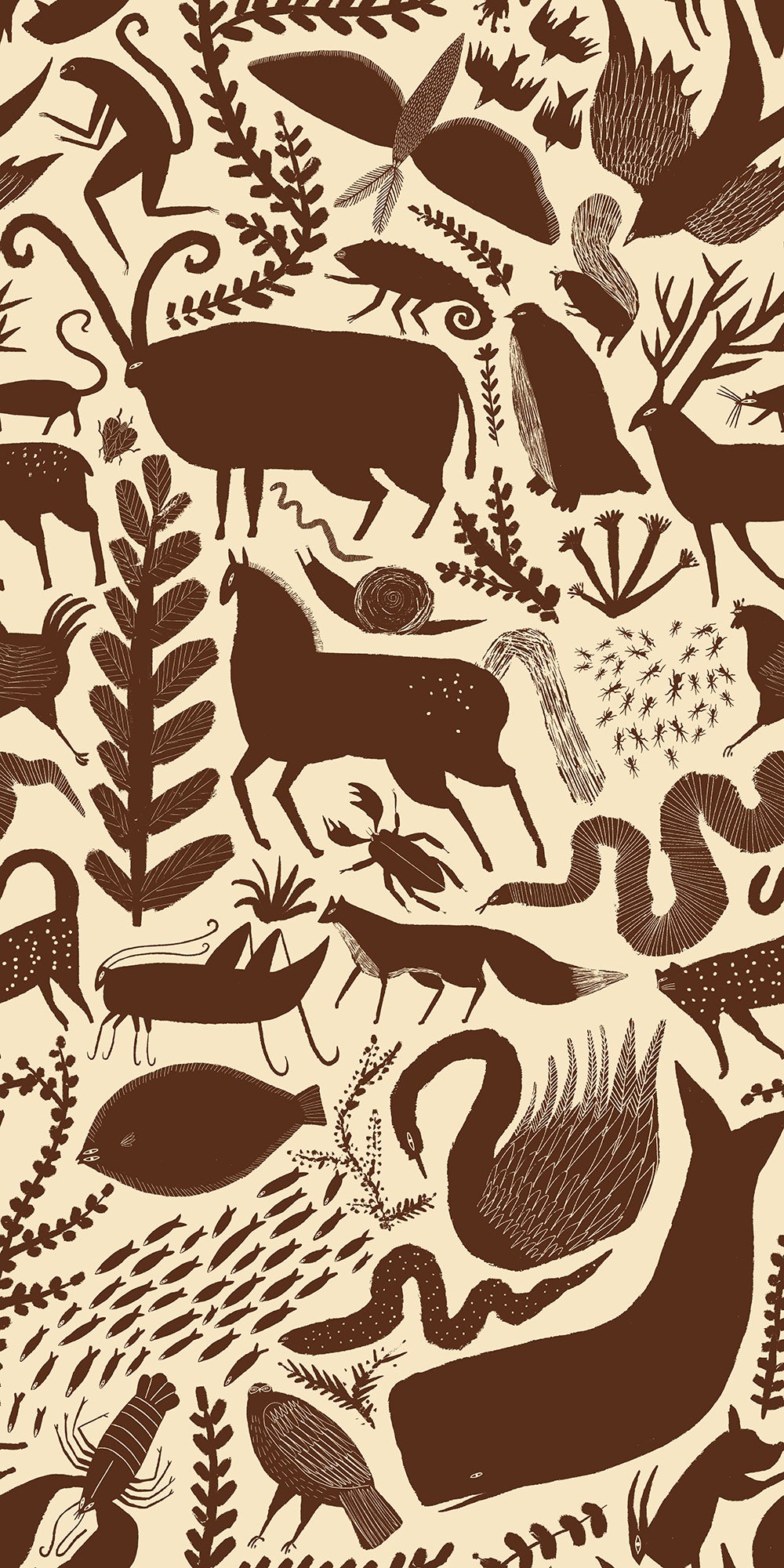 Menagerie Tabby mural by Bien Fait