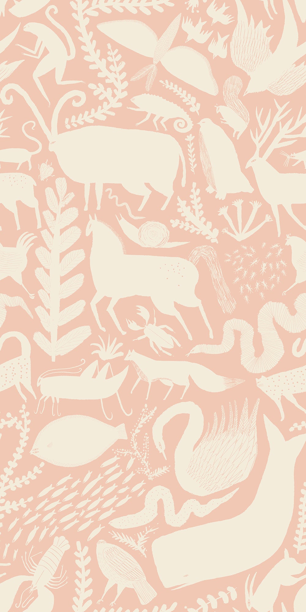 Menagerie Lobster mural by Bien Fait