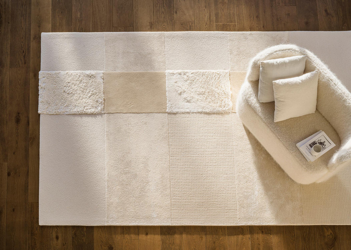 Meounes Rug by Pierre Frey shown in a room setting (view 1)
