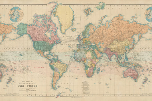 Mercator Neutral mural by Hovia