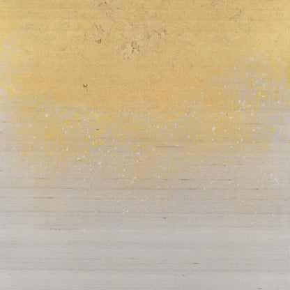Metallic Ombre Wallpaper by Phillip Jeffries in Gold on Star Dust Silk (PJ 3161)