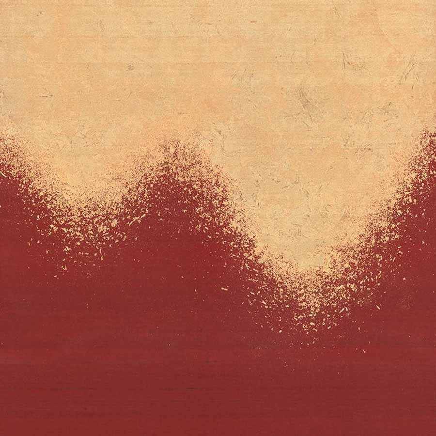 Metallic Ombre Wallpaper by Phillip Jeffries in Gold on Sunset Silk (PJ 3157)