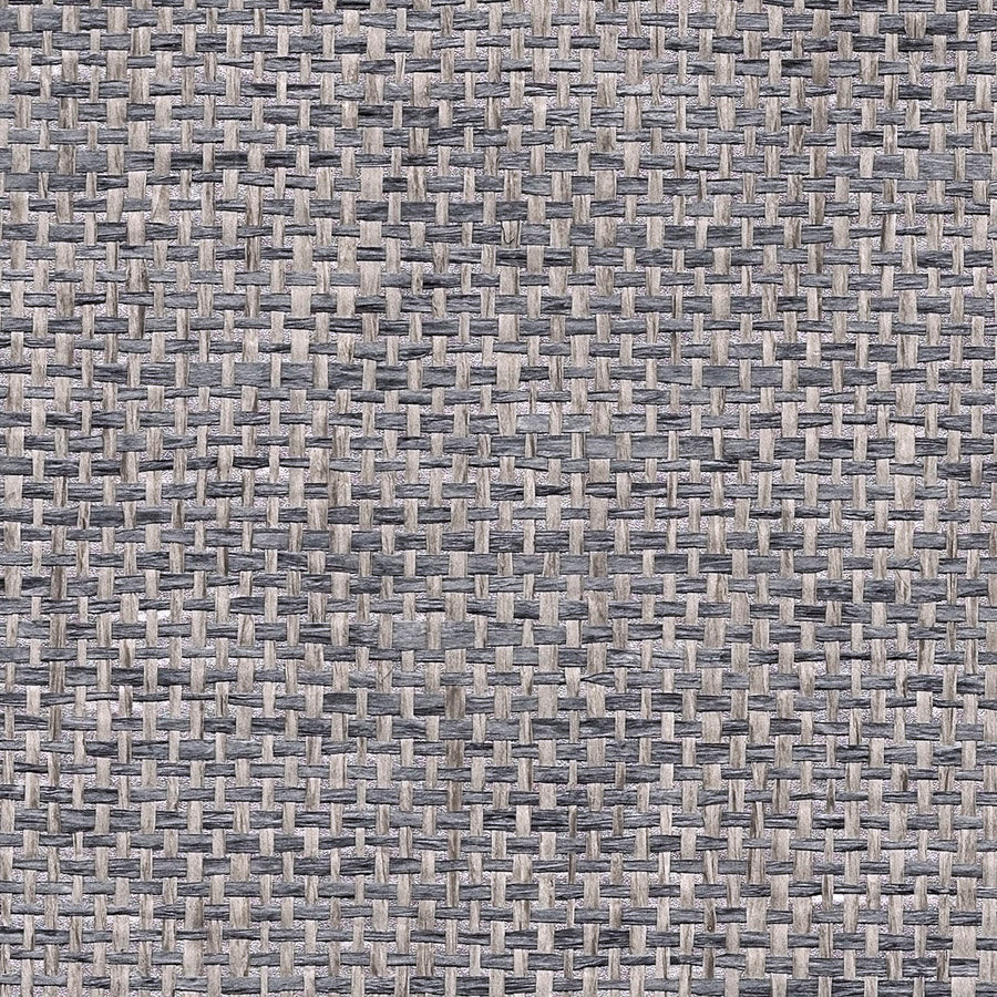 Metallic Paper Weaves Wallpaper by Phillip Jeffries in Lead (PJ 3536)