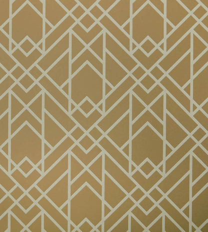 Metro Wallpaper by 1838 Wallcoverings Mustard