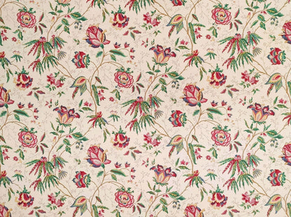 Mevlana Allover Multi Bleu fabric by Charles Burger