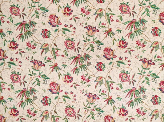 Mevlana Allover Multi Bleu fabric by Charles Burger