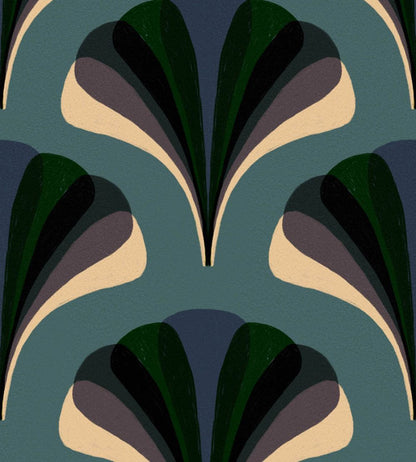Mezzelune Wallpaper by MINDTHEGAP Kale