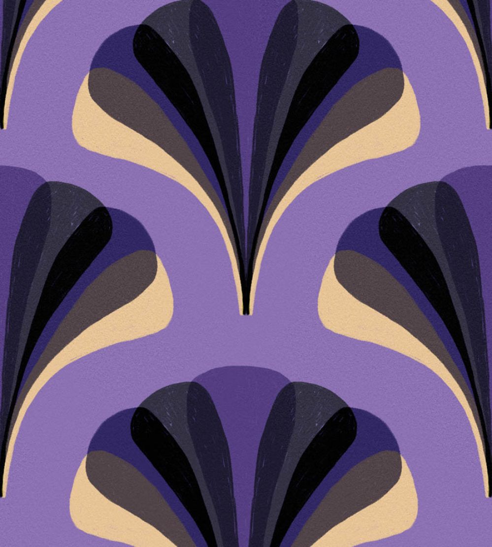 Mezzelune Wallpaper by MINDTHEGAP Melanzane