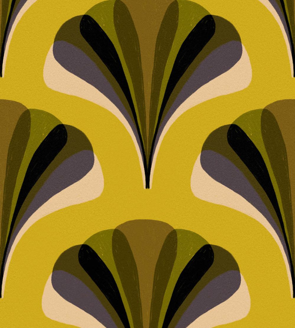 Mezzelune Wallpaper by MINDTHEGAP Zucca