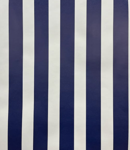 Miami Stripe Indigo Light Blue wallpaper by China Seas