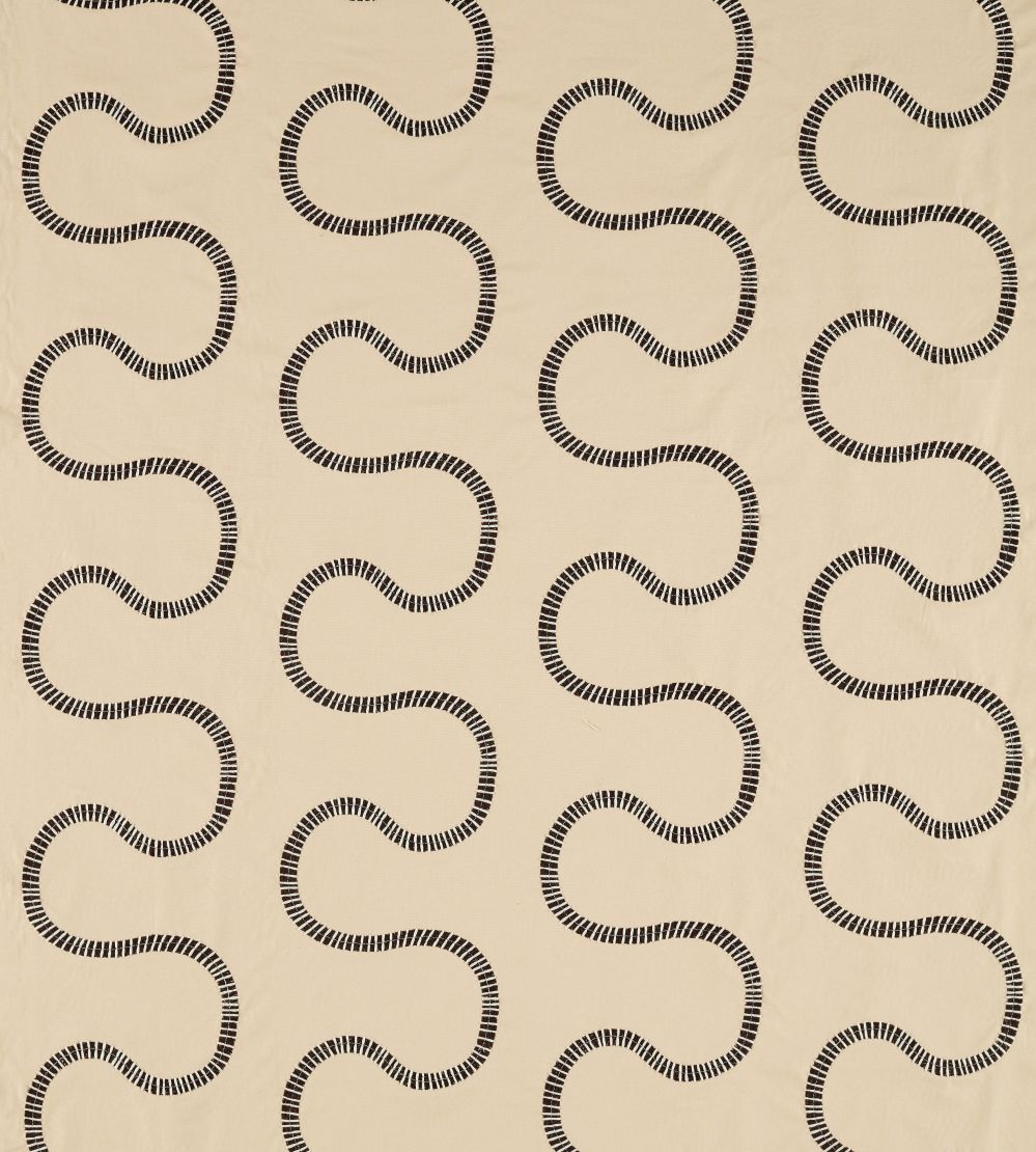 Michi Fabric by Harlequin Shiitake / Charcoal / Celestial