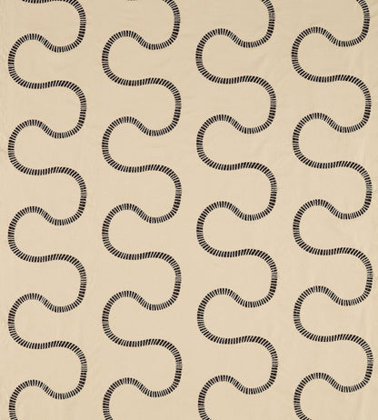 Michi Fabric by Harlequin Shiitake / Charcoal / Celestial