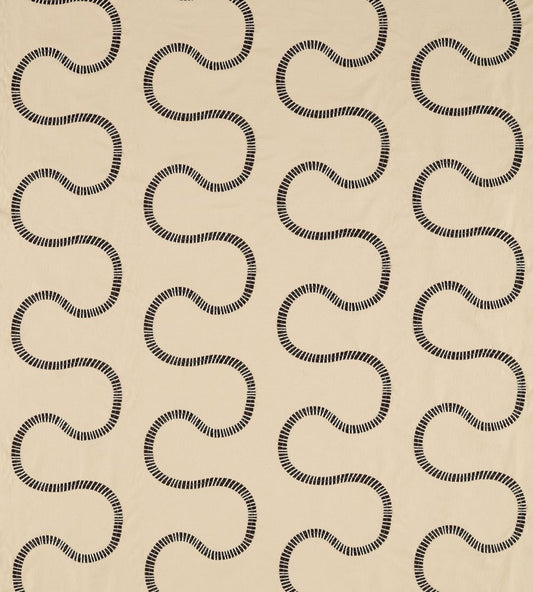 Michi Fabric by Harlequin Shiitake / Charcoal / Celestial