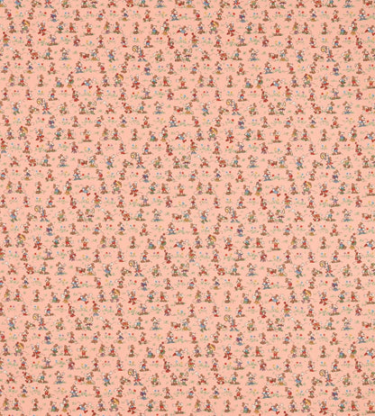 Mickey & Minnie Fabric by Sanderson Blancmange
