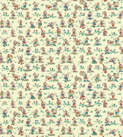 Mickey & Minnie Wallpaper by Sanderson Rhubarb & Custard