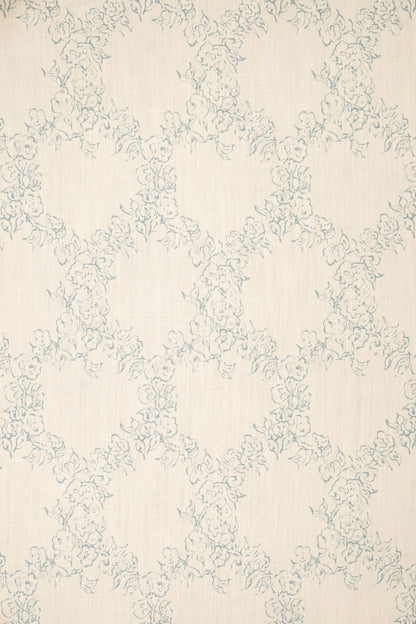 Midday Lace Fabric by Jean Monro in Heavenly Blue