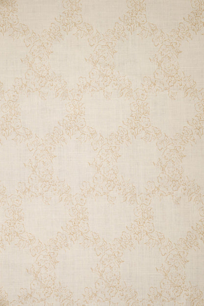 Midday Lace Fabric by Jean Monro in Moonlight Beige