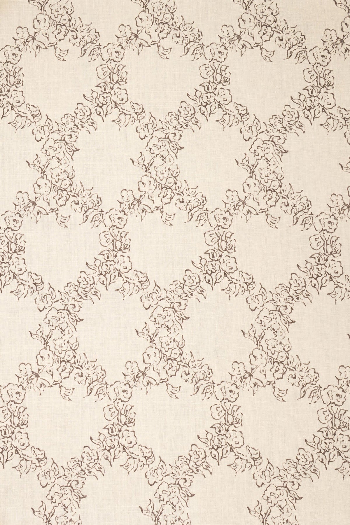 Midday Lace Fabric by Jean Monro in Thatched Roof Taupe
