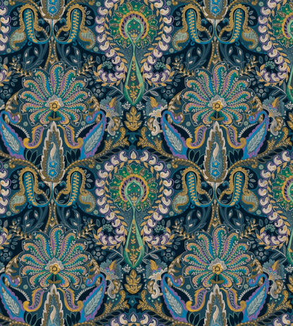 Midi Kashmir Fabric by Arley House Camassia