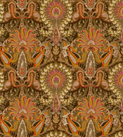 Midi Kashmir Fabric by Arley House Saffron