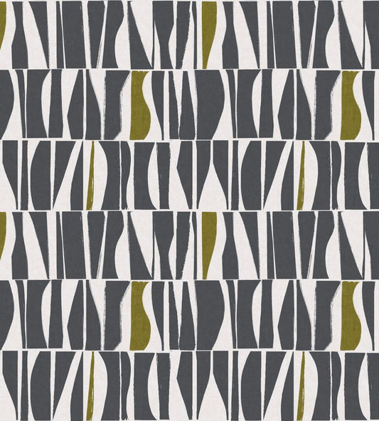 Midi Nordic Fabric by Arley House Monochrome
