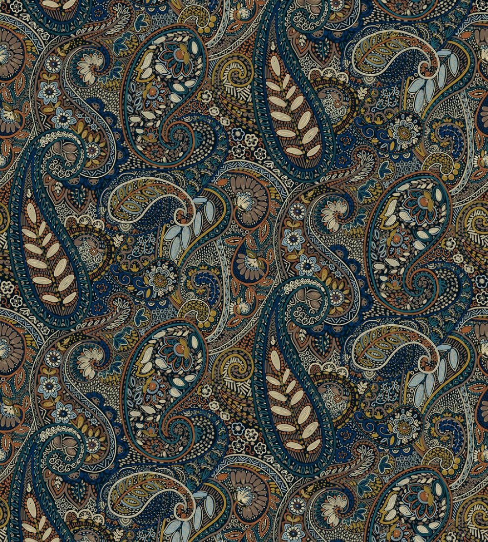 Midi Pashmina Fabric by Arley House Prussian