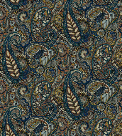 Midi Pashmina Fabric by Arley House Prussian