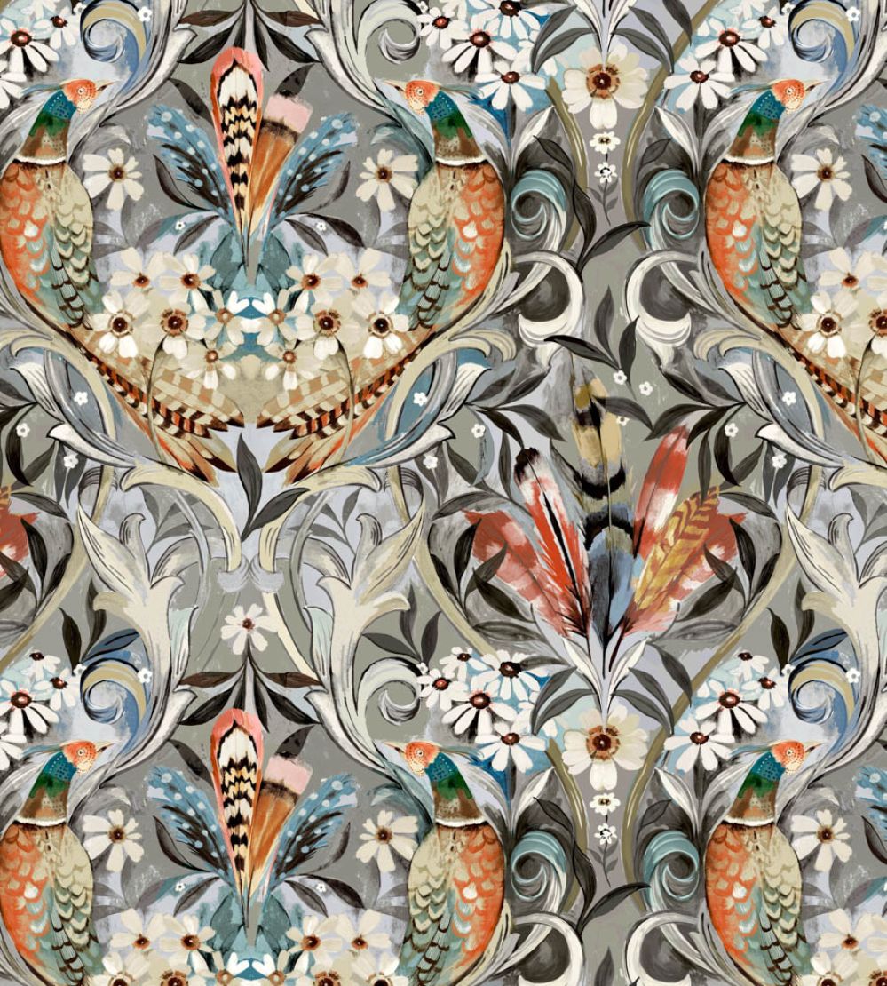 Midi Rostherne Fabric by Arley House Slate