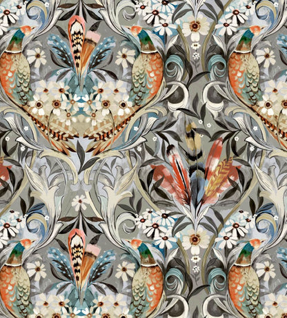 Midi Rostherne Fabric by Arley House Slate