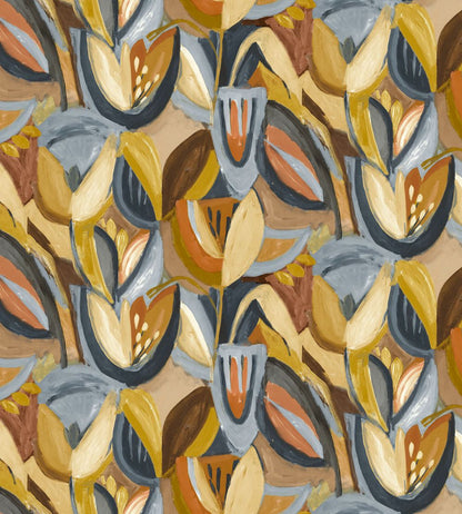 Midi Tulpen Fabric by Arley House Cove